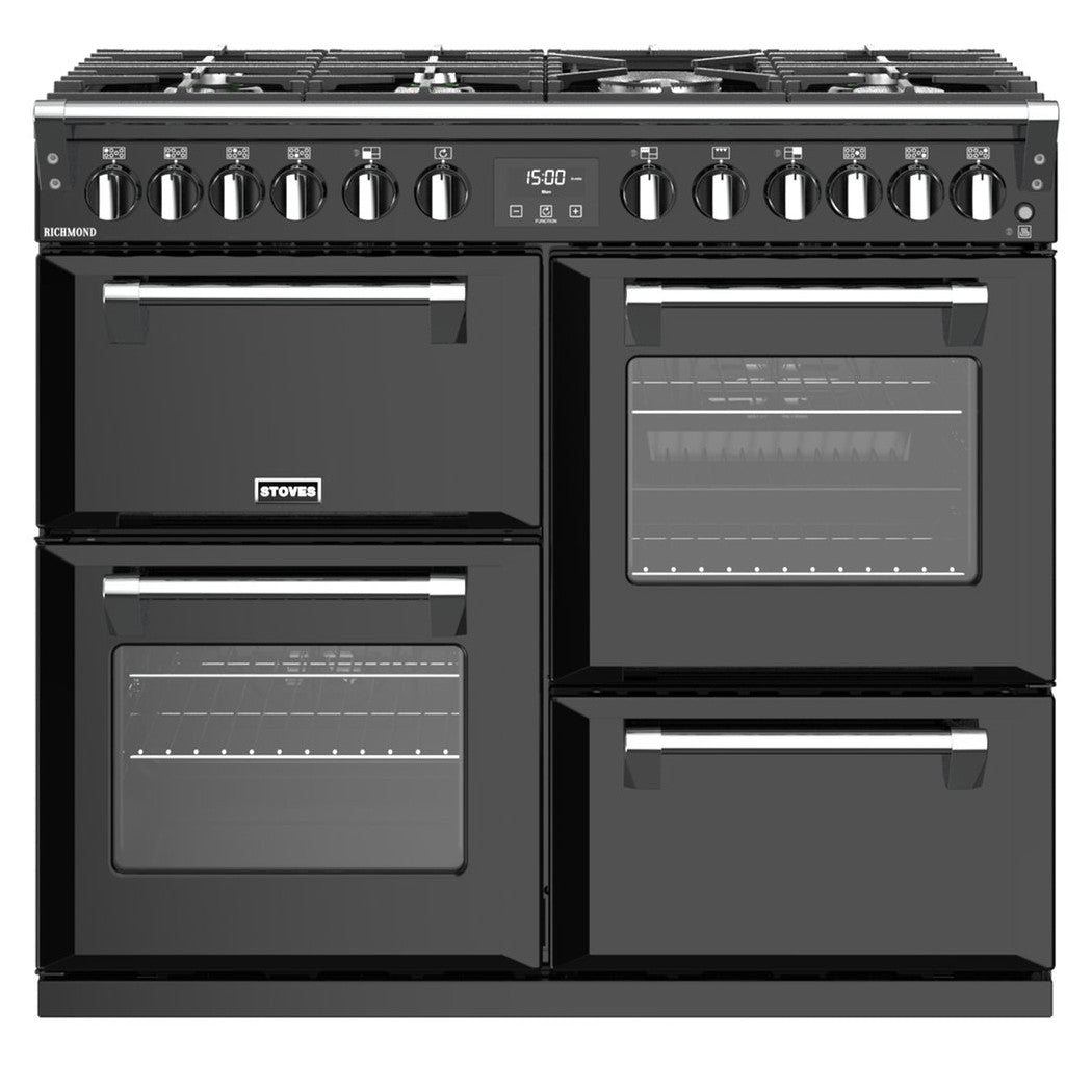 Stoves Richmond S1000DF Dual Fuel Range Cooker With 3 Ovens