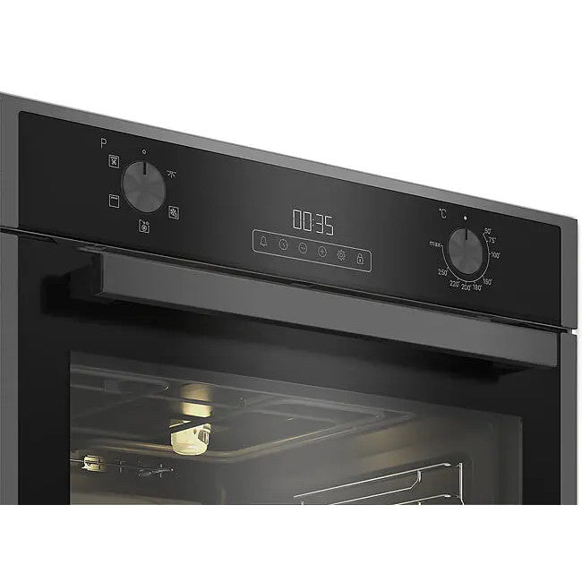 Blomberg ROEN9202DX Dark Steel Built-In Single Fan Oven