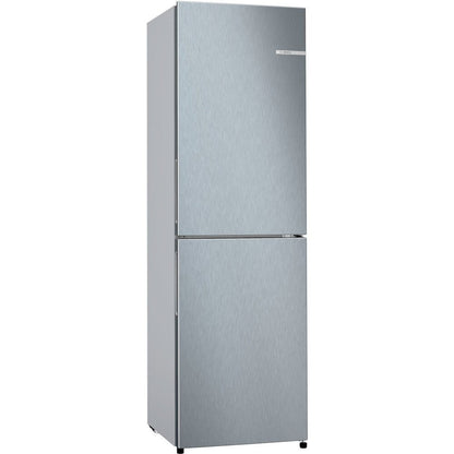 Bosch KGN27NLEAG 55CM ( 182.4cm High ) Stainless Frost Free Fridge Freezer