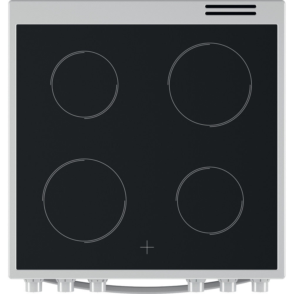 Indesit IS67V5KHW/UK 60cm Single Cavity Ceramic Cooker