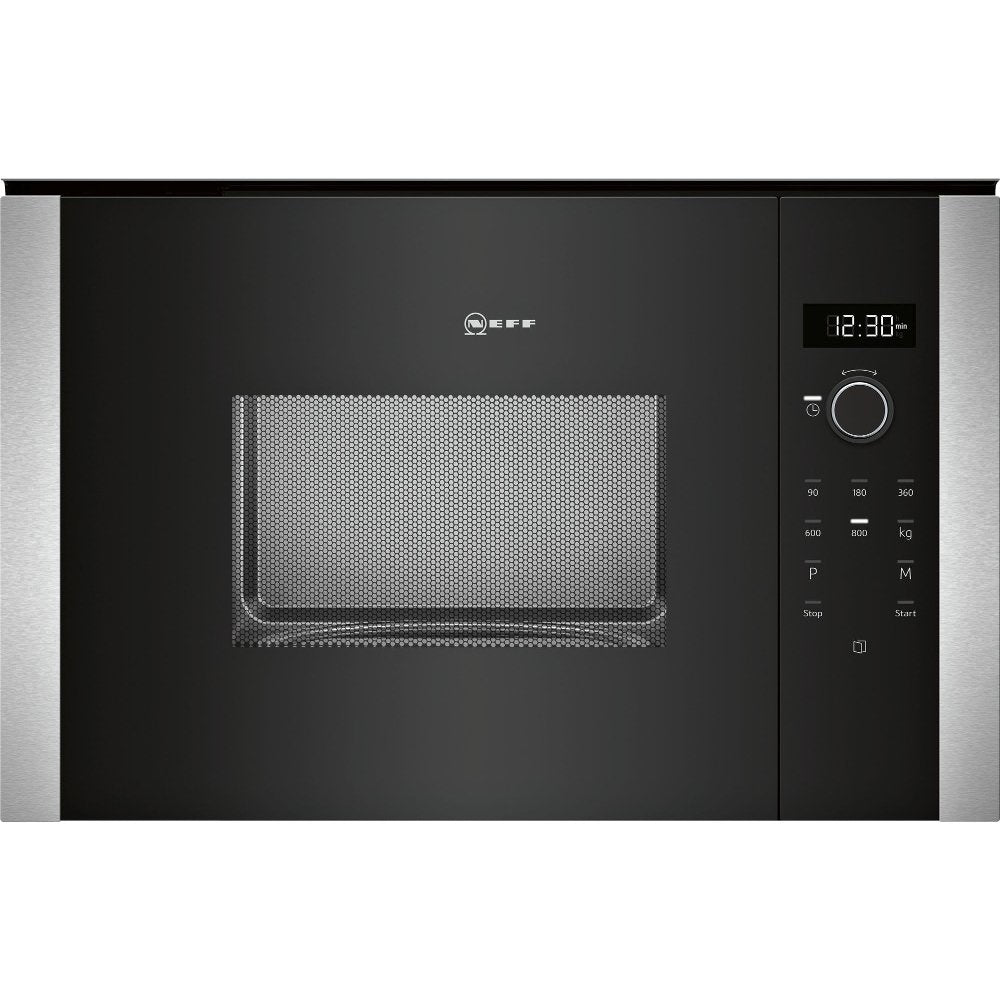Neff HLAWD23NOB N50 38cm ( Shallow Depth Only 29.7cm ) Built-in Microwave Oven