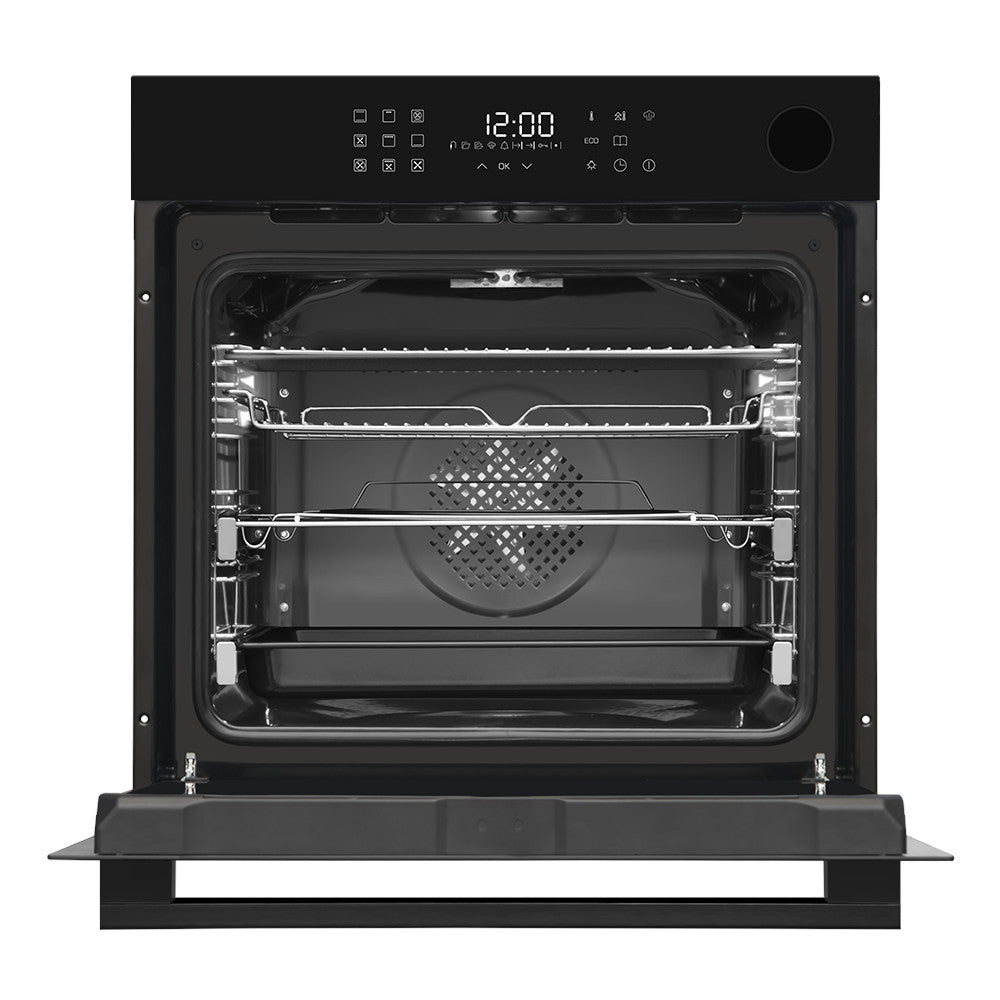 CDA SL670BL Built-In Large 77 Litre Multi Function With Steam Single Fan Oven