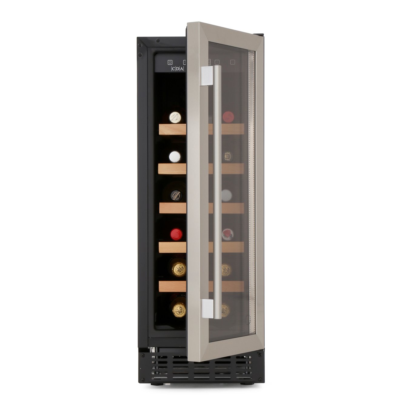 CDA FWC304SS Stainless Steel 20 Bottle 30cm Wine Cooler
