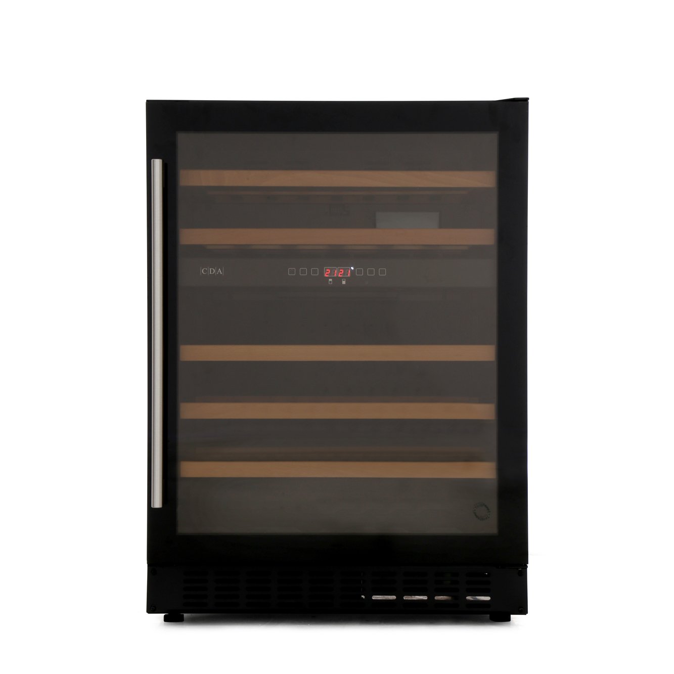 CDA FWC604BL Black 45 Bottle 60cm Wine Cooler