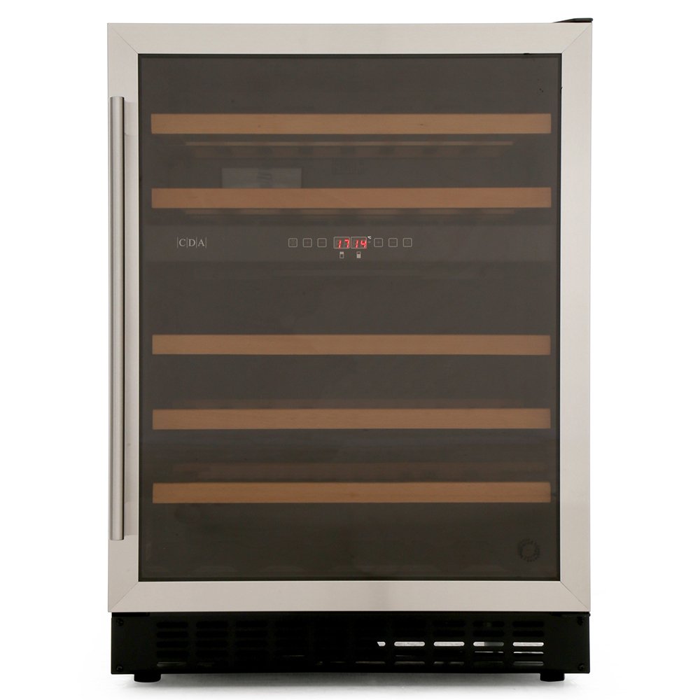 CDA FWC604SS Stainless Steel 45 Bottle 60cm Wine Cooler