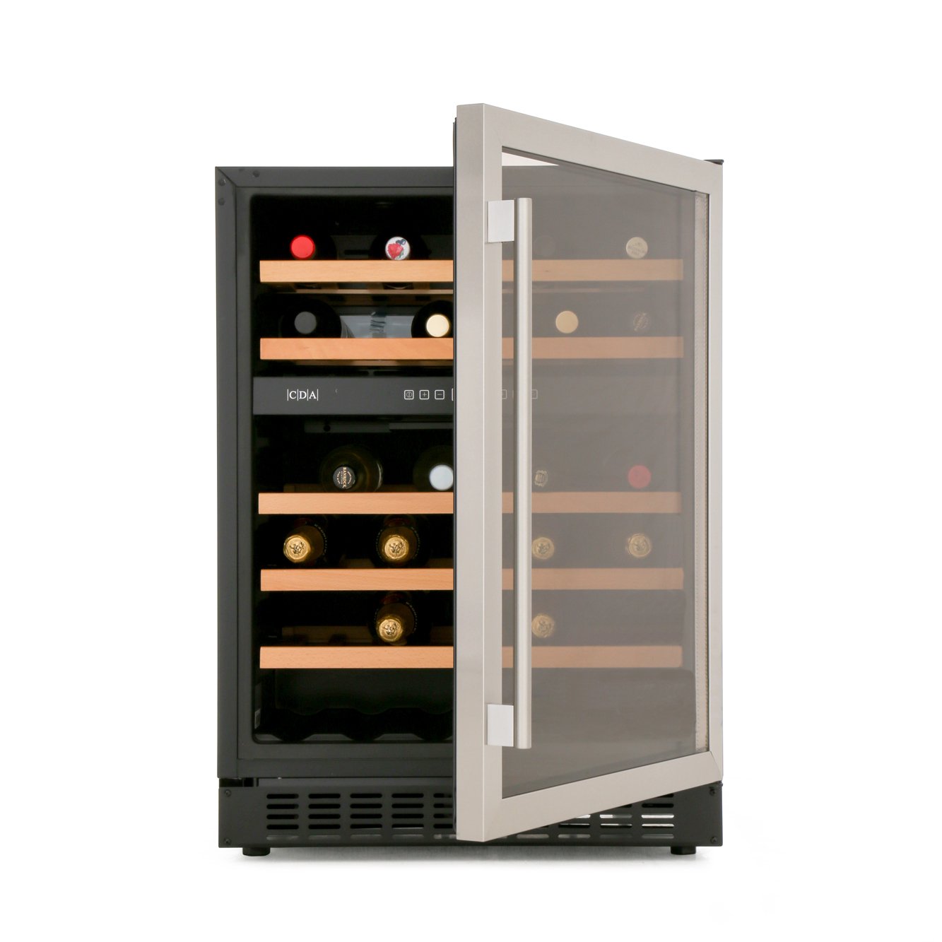 CDA FWC604SS Stainless Steel 45 Bottle 60cm Wine Cooler