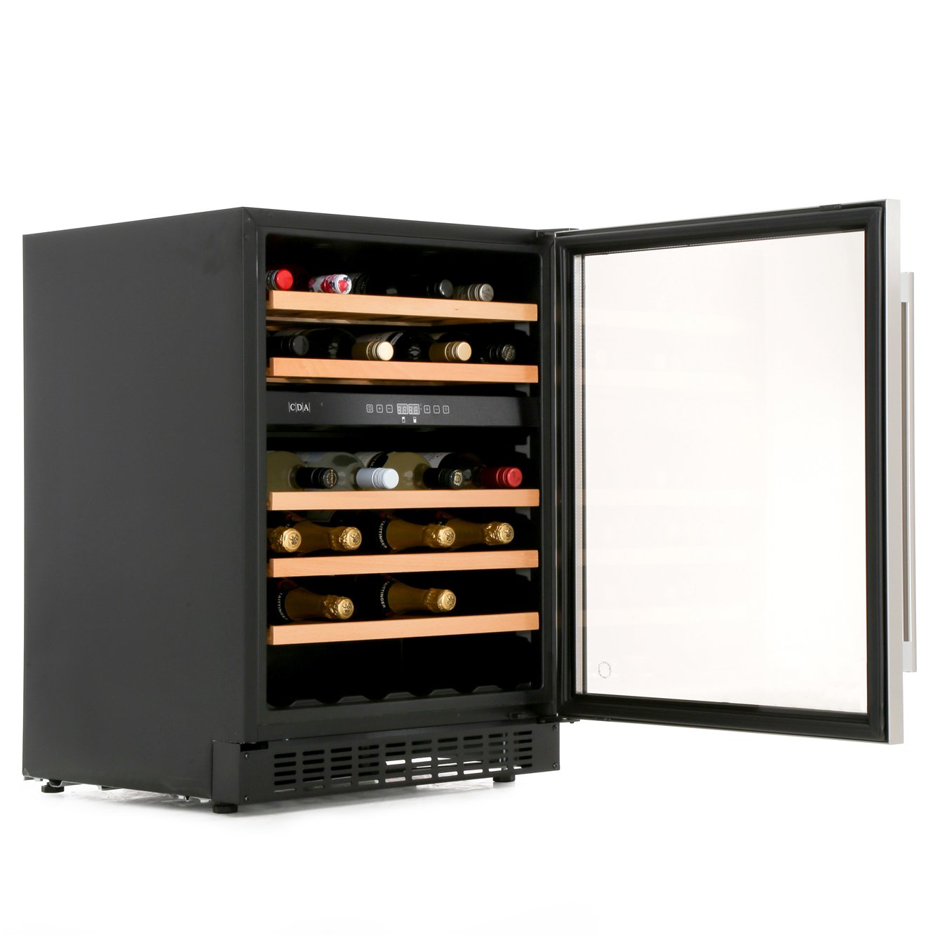 CDA FWC604SS Stainless Steel 45 Bottle 60cm Wine Cooler