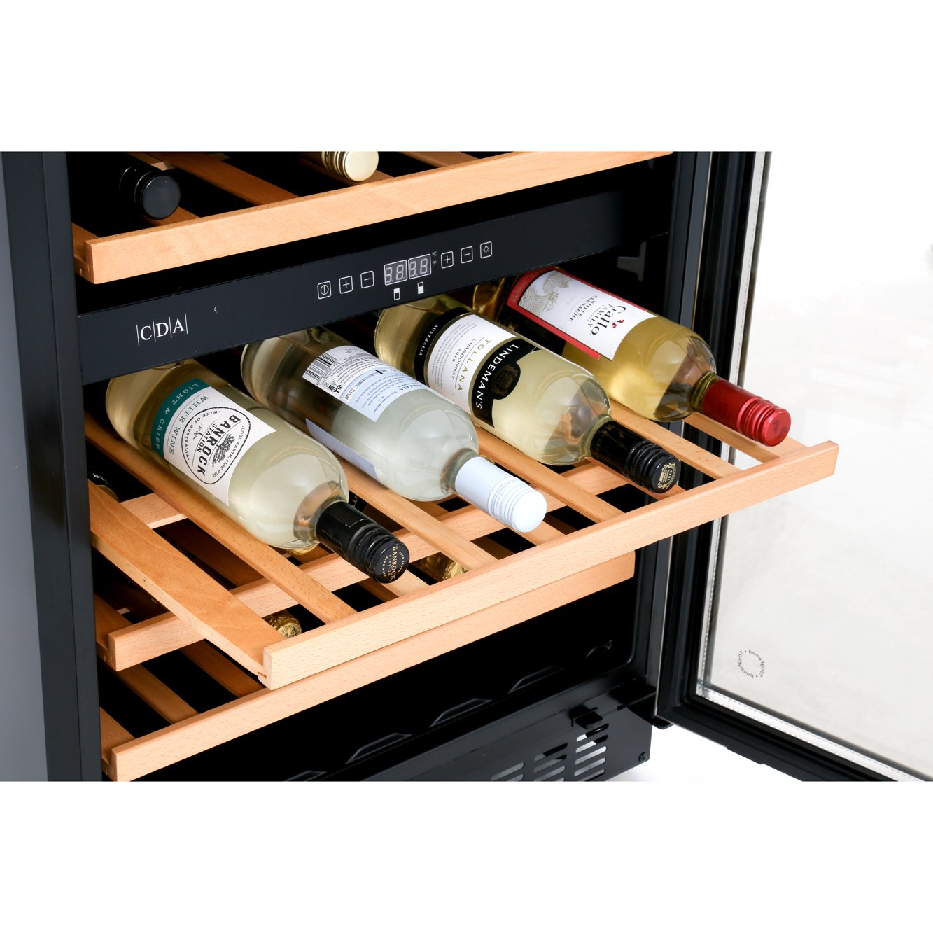 CDA FWC604SS Stainless Steel 45 Bottle 60cm Wine Cooler