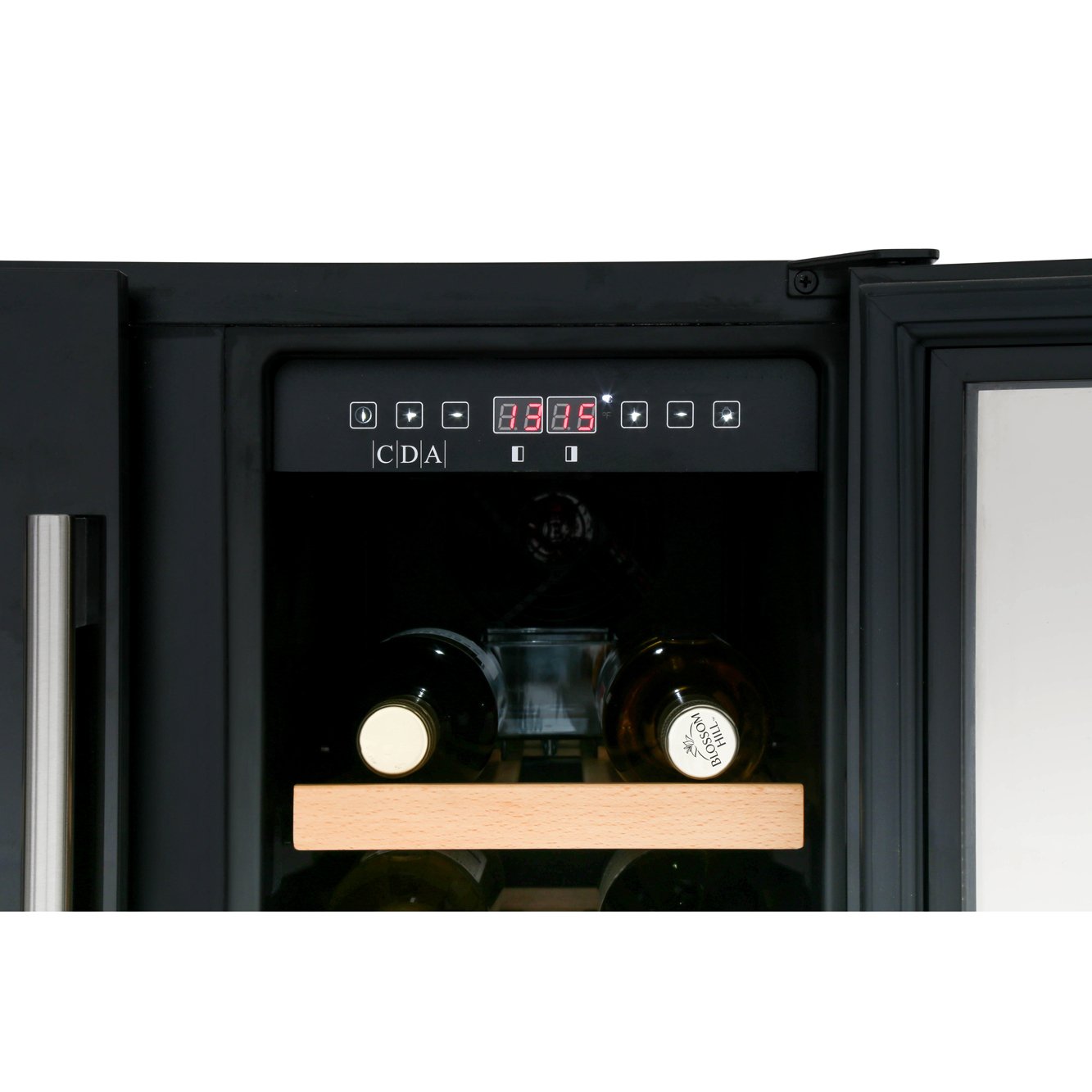 CDA FWC624BL Black 40 Bottle 60cm Wine Cooler