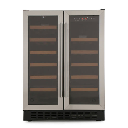 CDA FWC624SS Stainless Steel 40 Bottle 60cm Wine Cooler