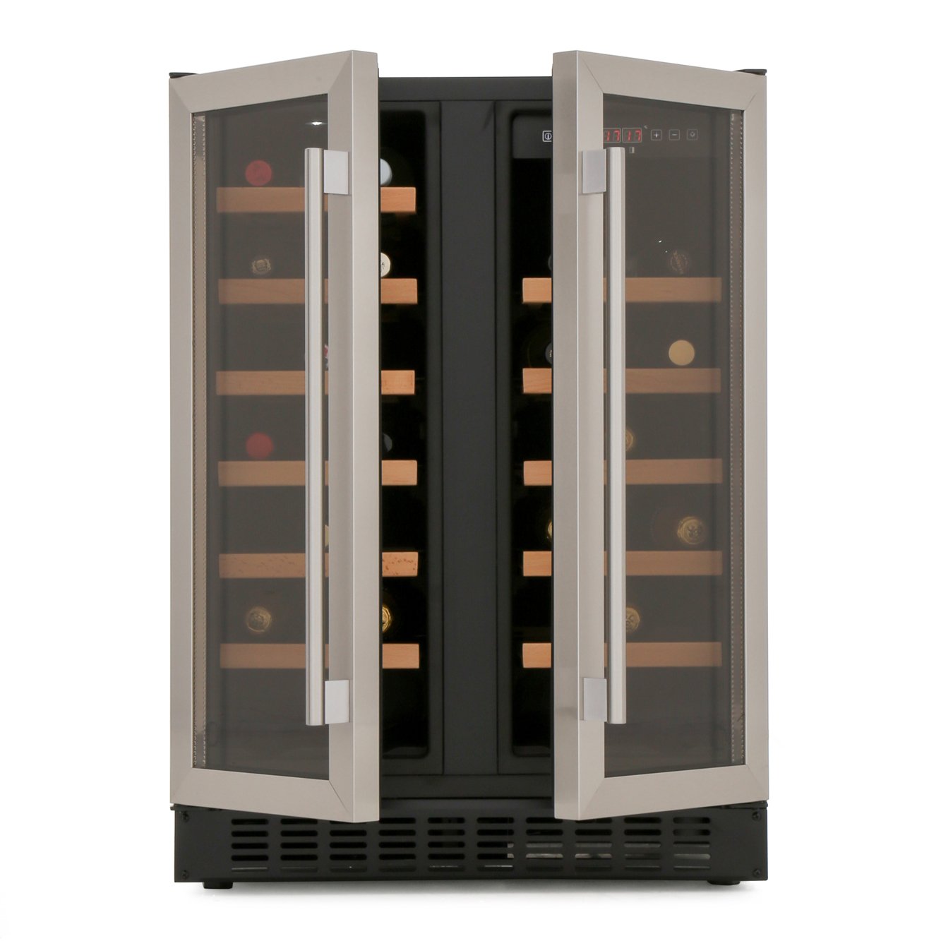 CDA FWC624SS Stainless Steel 40 Bottle 60cm Wine Cooler