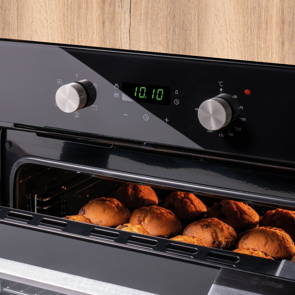 Caple C2234BK Classic Black Built In Single Oven