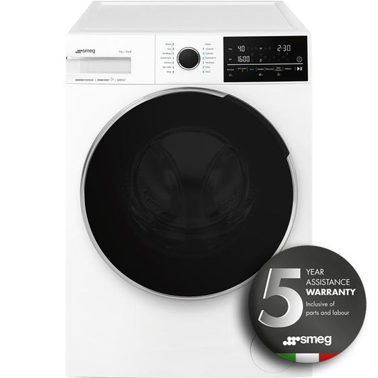 Smeg WNP96SLAAUK Auto Dose 9kg 1600 Spin A Rated Washing Machine