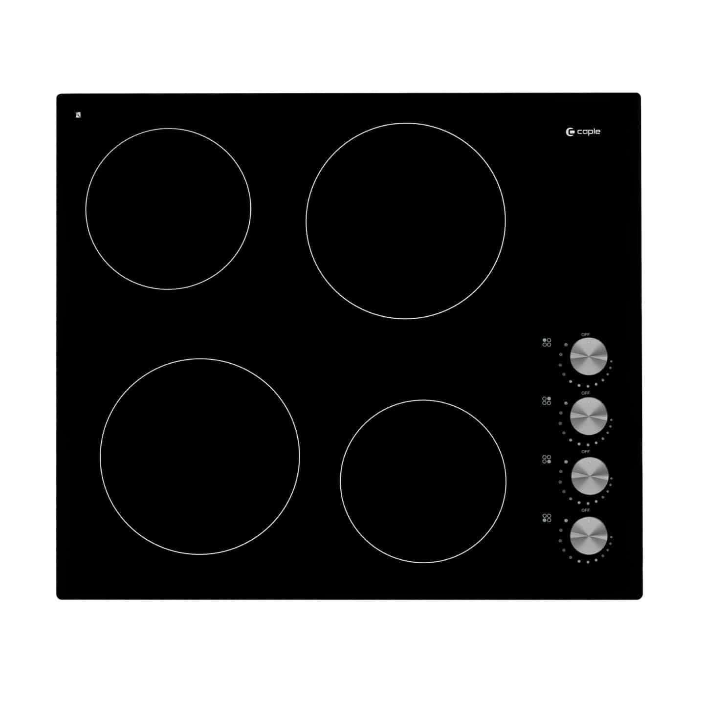 Caple C809C Ceramic (Knobs) Hard Wired Built In Hob