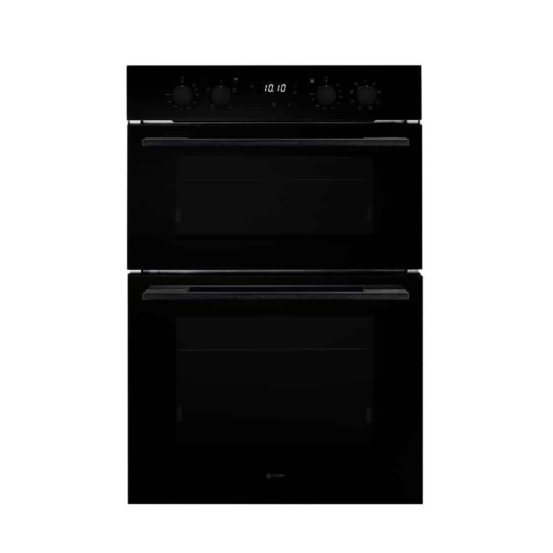 Caple C3371BG Black Glass Built In Double Oven