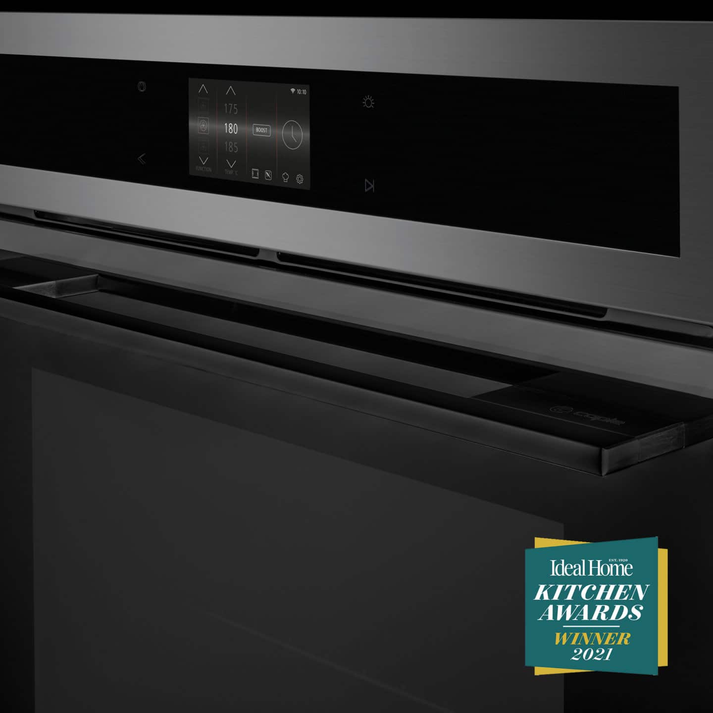 Caple C2601GM Premium Gunmetal Electric Built In Single Oven