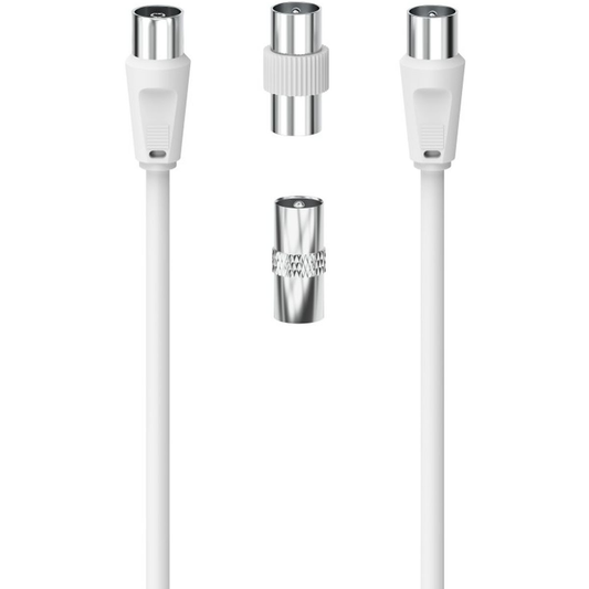 Lead Hama Aerial Plug To Plug Cable 2.0 Metre