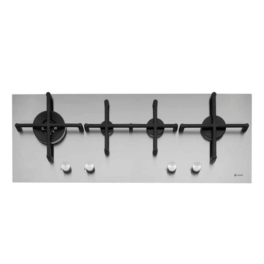 Caple C7011G 100cm 4 Burner Low Profile Gas Hob In Stainless Steel