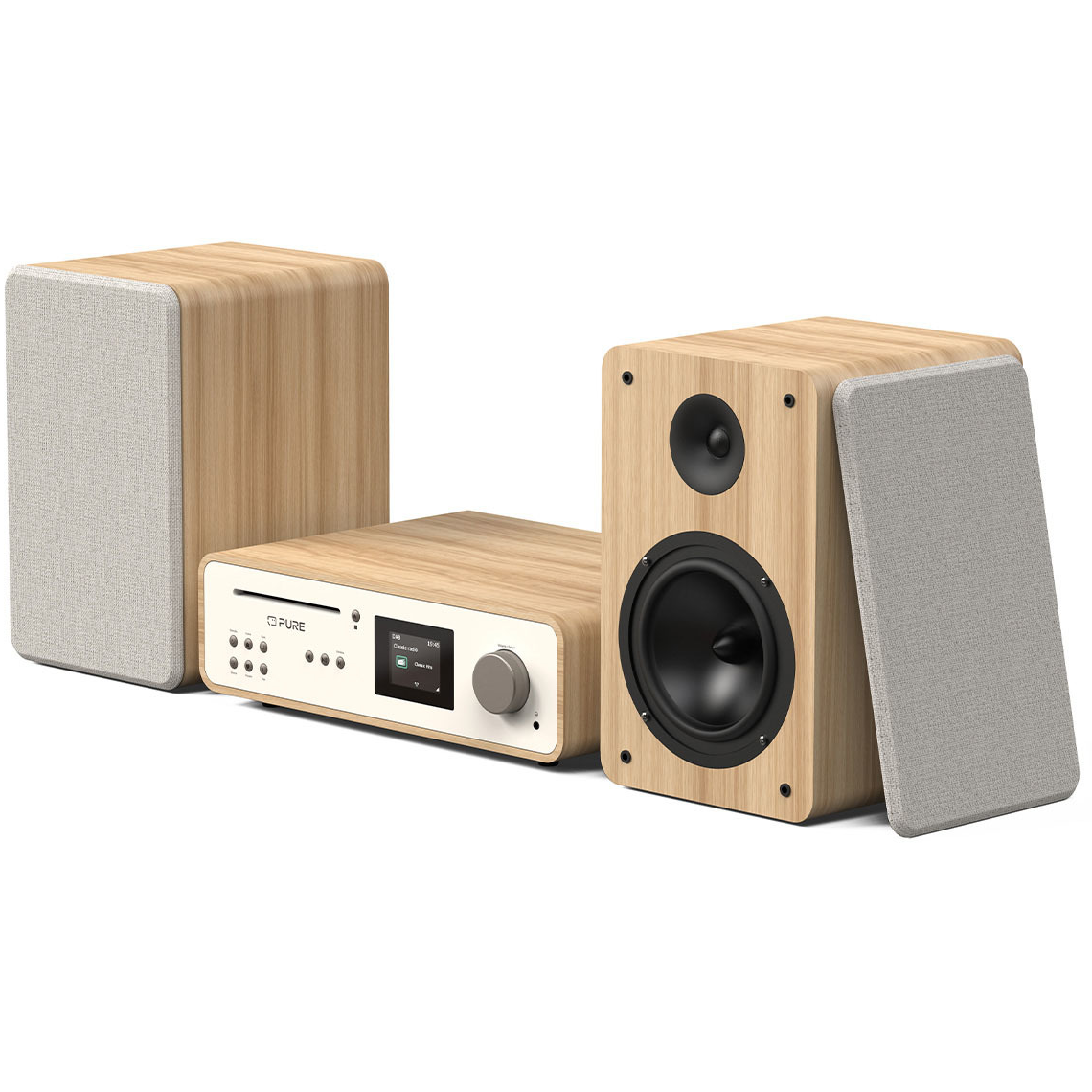 Pure Classic Stereo System With DAB+ Radio & CD Player
