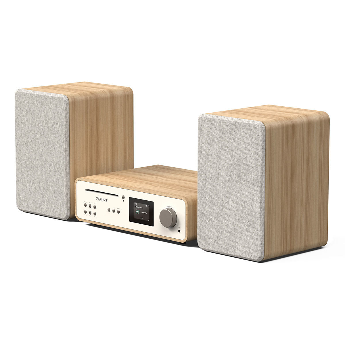 Pure Classic Stereo System With DAB+ Radio & CD Player