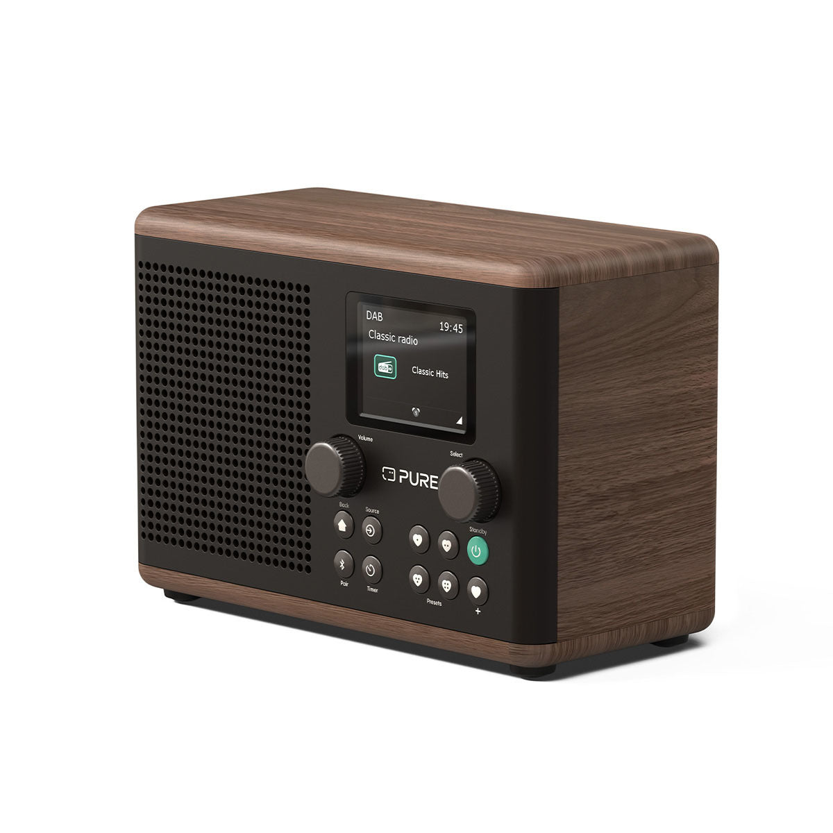 Pure H4 Compact DAB+ / FM Portable Radio With Bluetooth