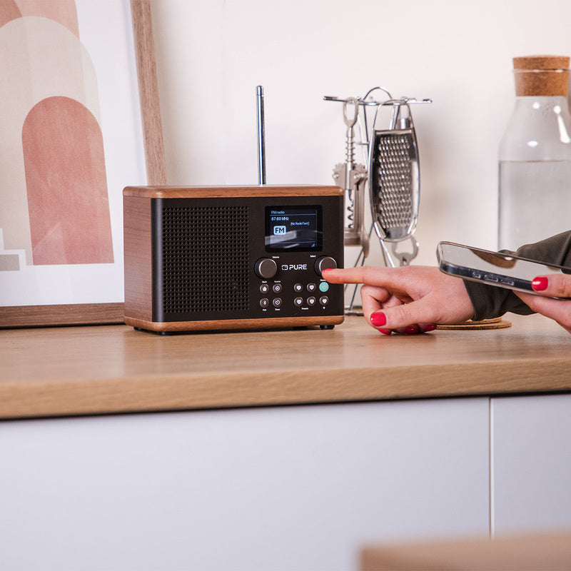 Pure H4 Compact DAB+ / FM Portable Radio With Bluetooth