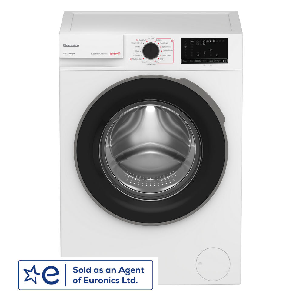 Blomberg LWA29461W White 9Kg 1400 Spin Washing Machine