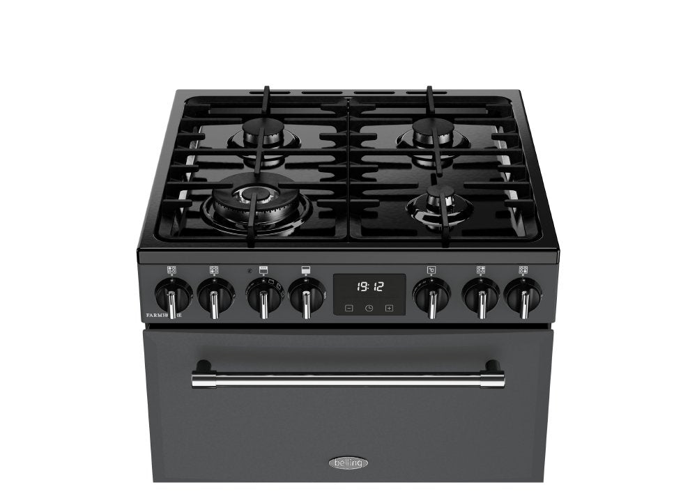 Belling Mini 60cm Anthracite Farmhouse Dual Fuel Range Cooker