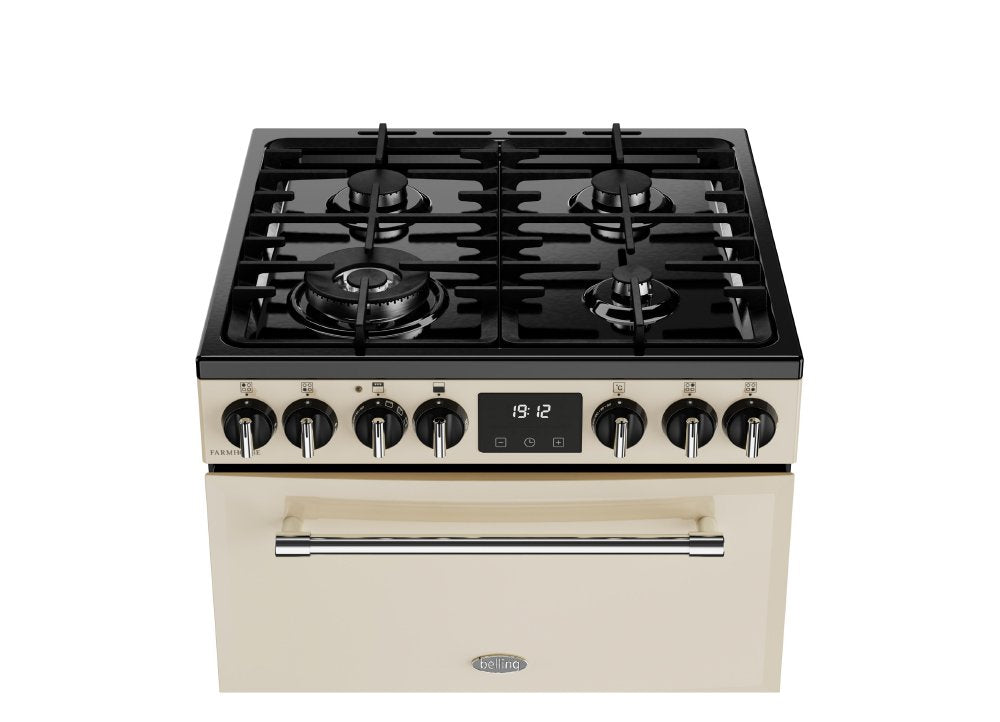 Belling Mini 60cm Cream Farmhouse Dual Fuel Range Cooker