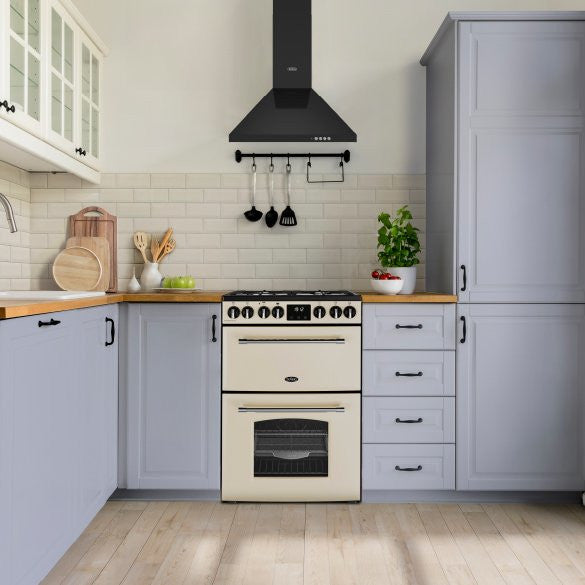 Belling Mini 60cm Cream Farmhouse Dual Fuel Range Cooker