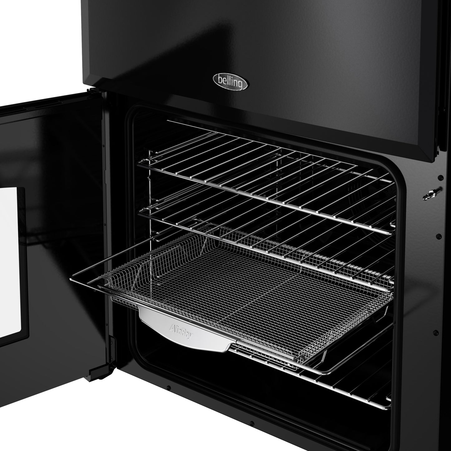 Belling Mini 60cm Black Farmhouse Electric Range Cooker