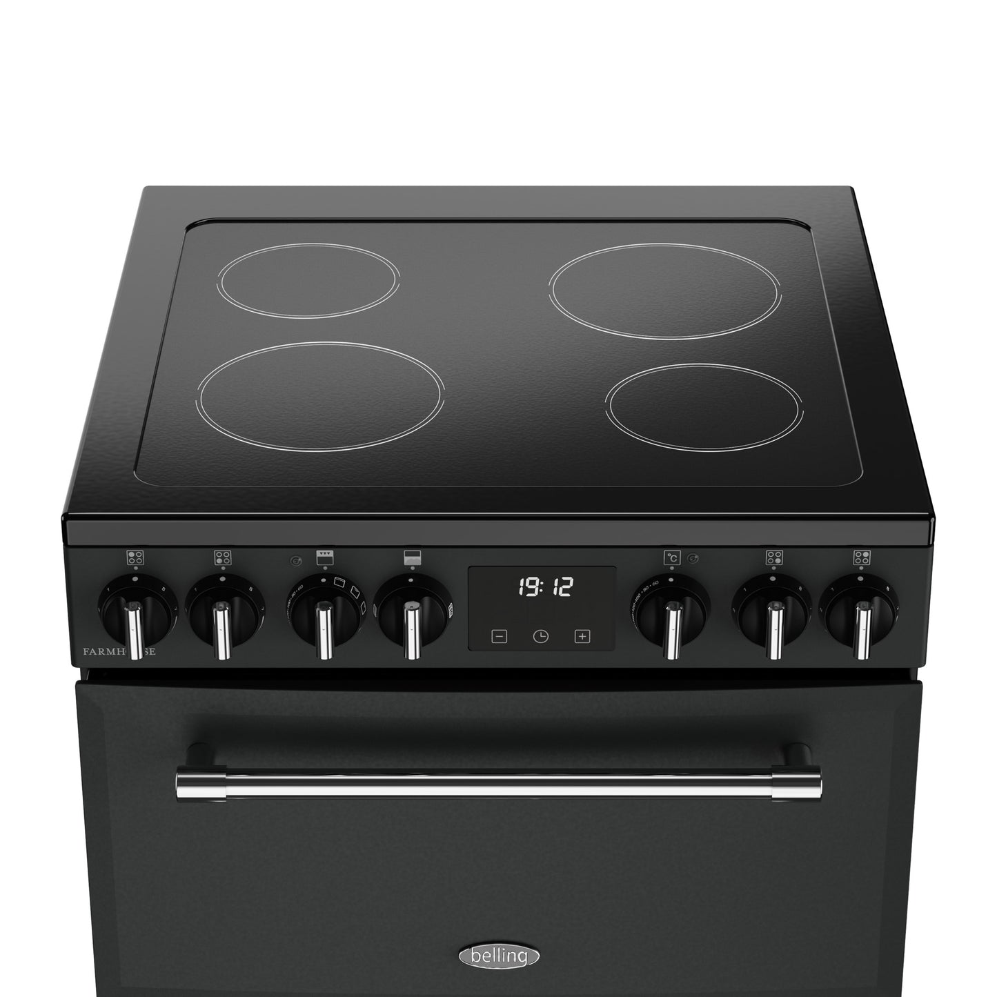 Belling Mini 60cm Anthracite Farmhouse Electric Range Cooker