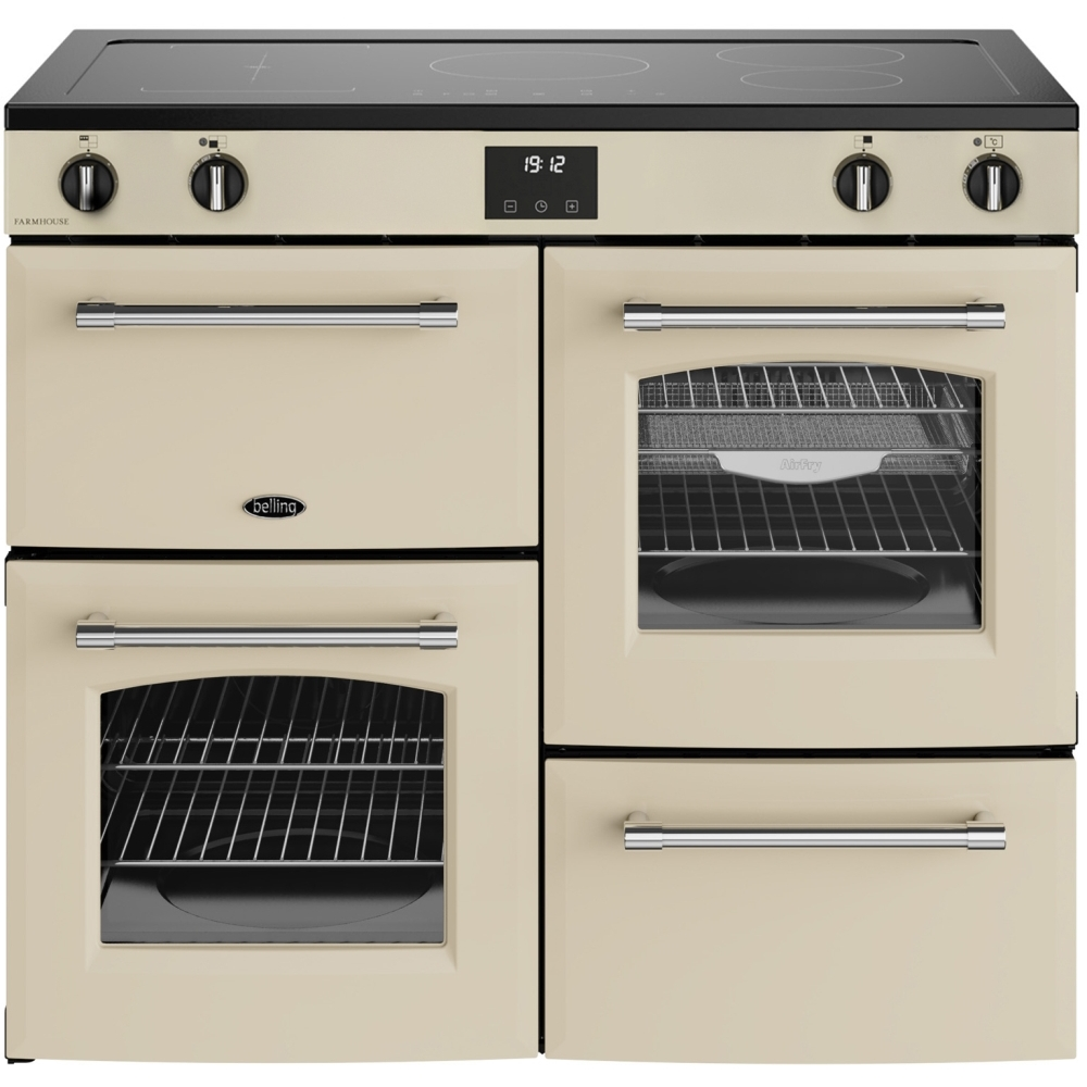 Belling Farmhouse 100Ei Cream Induction Range Cooker