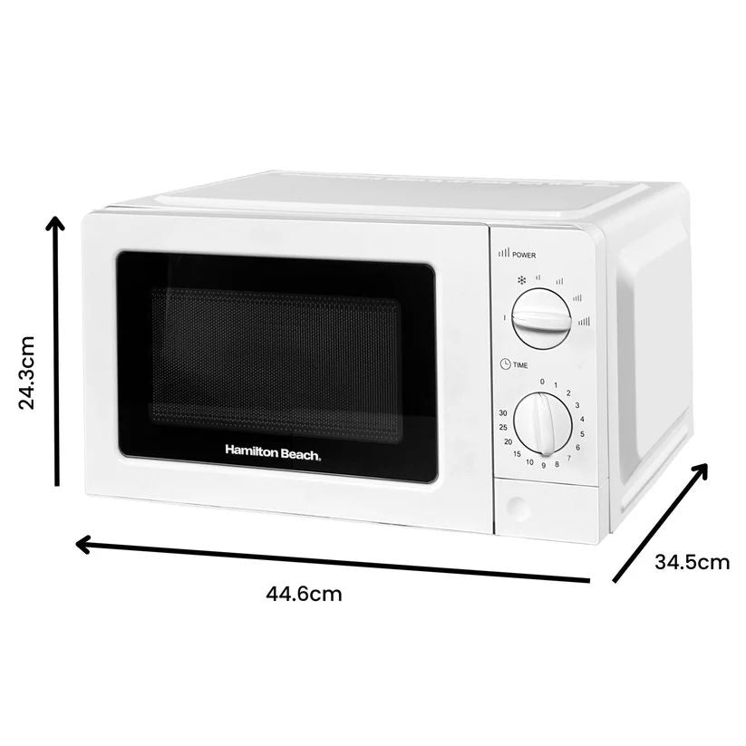 Hamilton Beach HB70T20W 20 Litre Solo Microwave