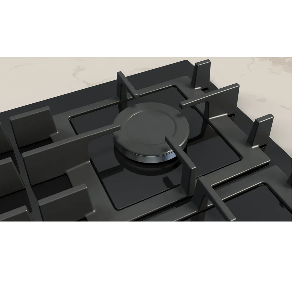 Neff T26NKP4SO N50 Black (Tempered Glass ) Built- In 4 Burner Gas Hob