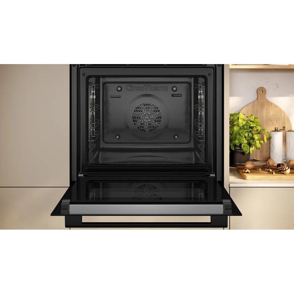 Neff B2CCJ7AKOBN N30 Pyrolytic Built-In Single Fan Oven