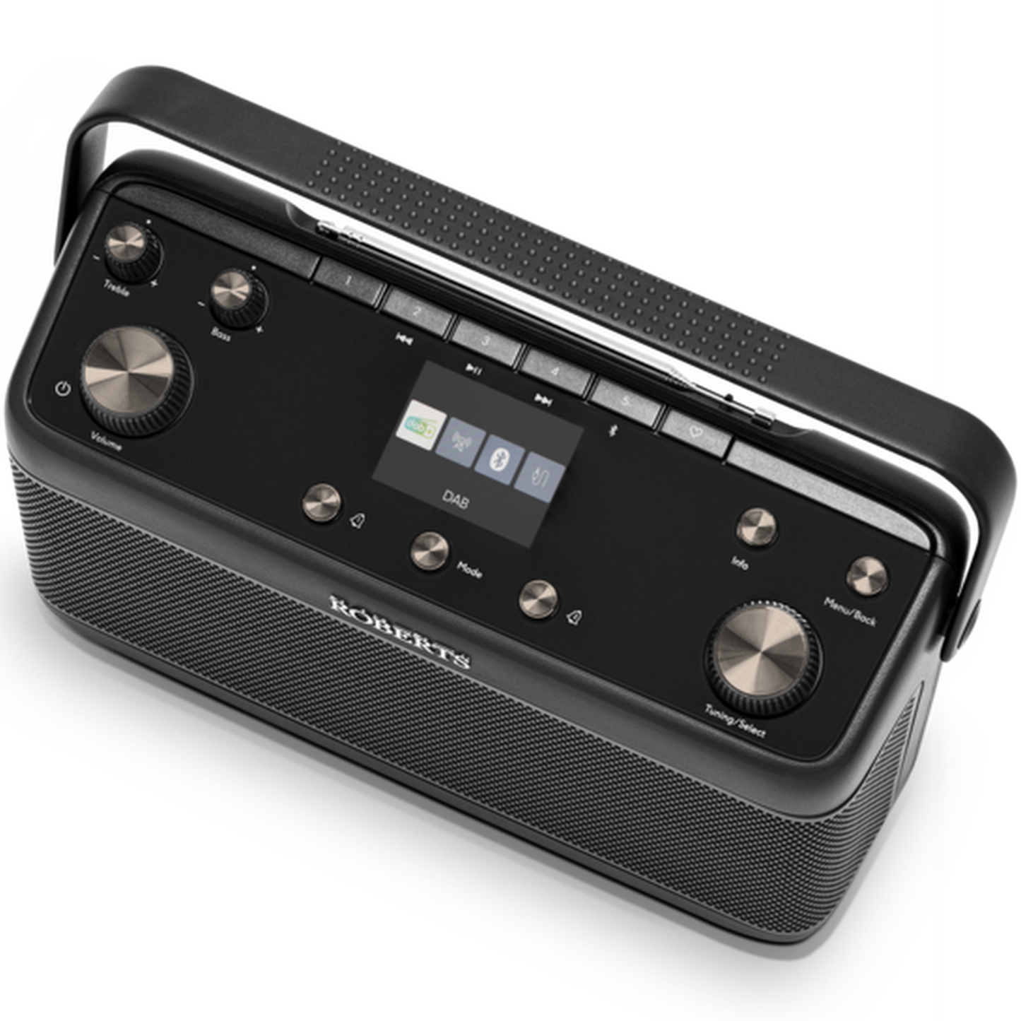 Roberts Blutune 7 Black FM & DAB+ Bluetooth Portable Radio