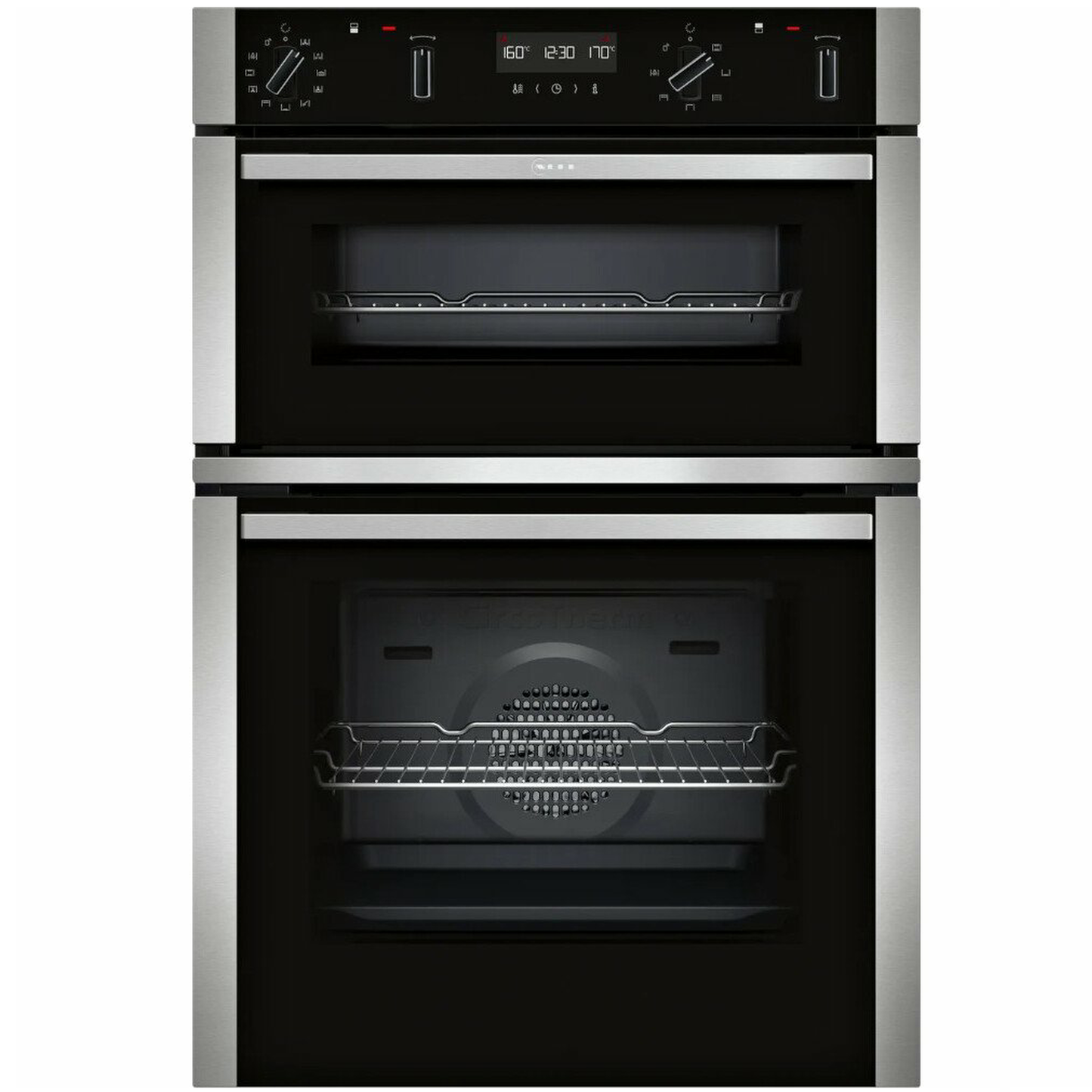 Neff U2ACH7AN7B N50 Built-In Electric Pyrolytic Double Oven