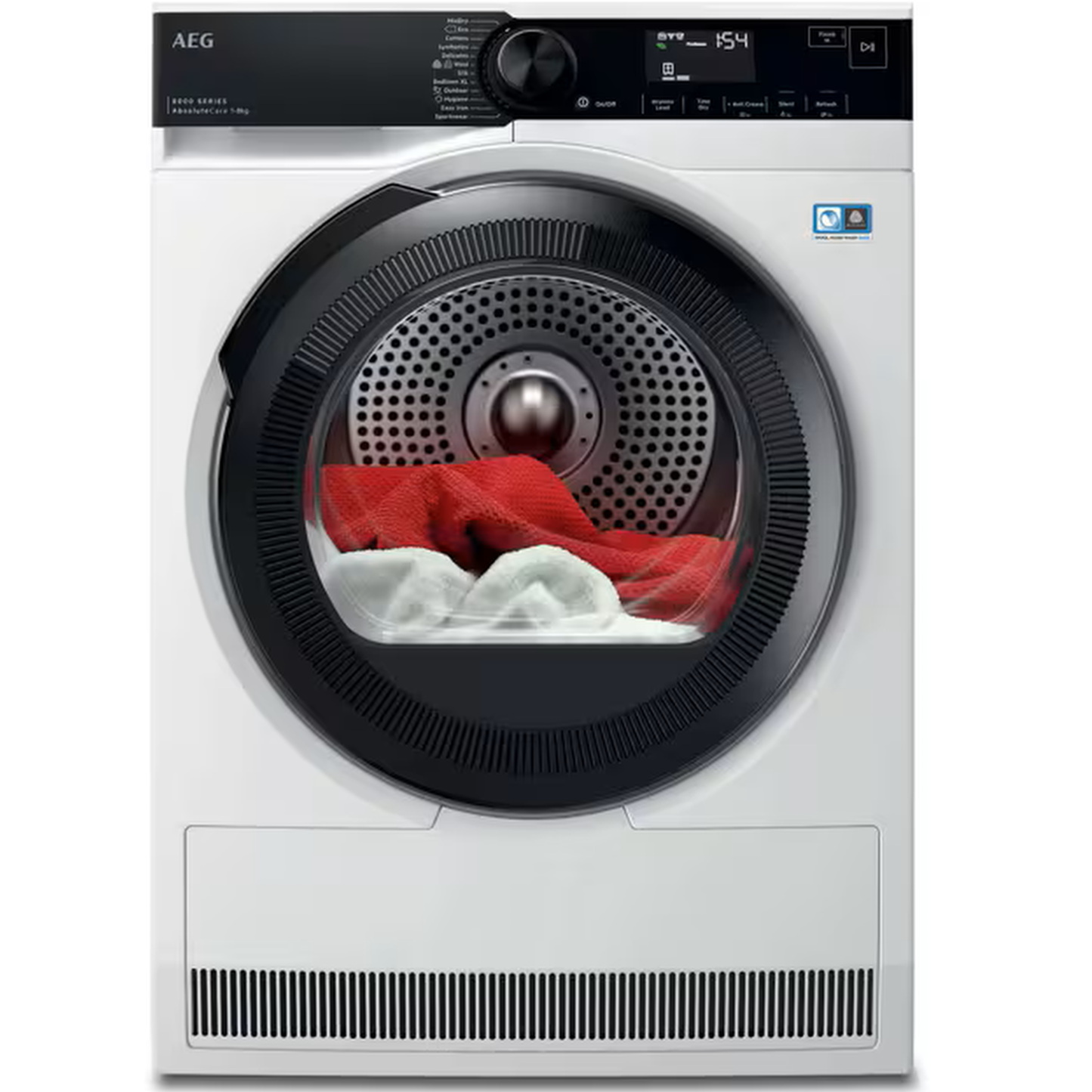 AEG TR848A4B2 8kg 8000 Absolute Care Heat Pump Tumble Dryer