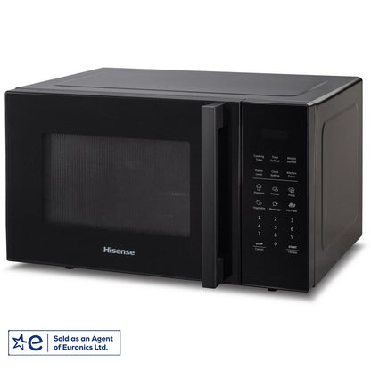 Hisense H25MOBS7HUK 25 Litre Solo Black Microwave Oven
