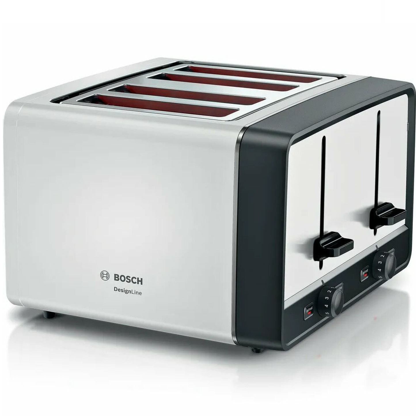 Bosch DesignLine 4 Slice Toaster TAT5P441 White
