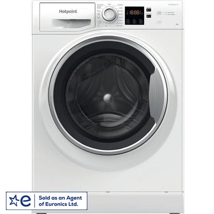 Hotpoint NSWE845CWS 8KG 1400RPM Washing Machine With Stream Refresh