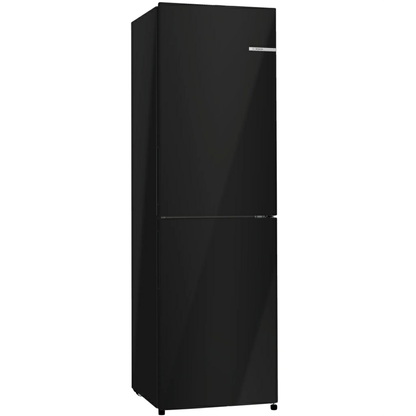 Bosch KGN27NBEAG 55CM ( 182.4cm High ) Black Frost Free Fridge Freezer