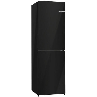Bosch KGN27NBEAG 55CM ( 182.4cm High ) Black Frost Free Fridge Freezer