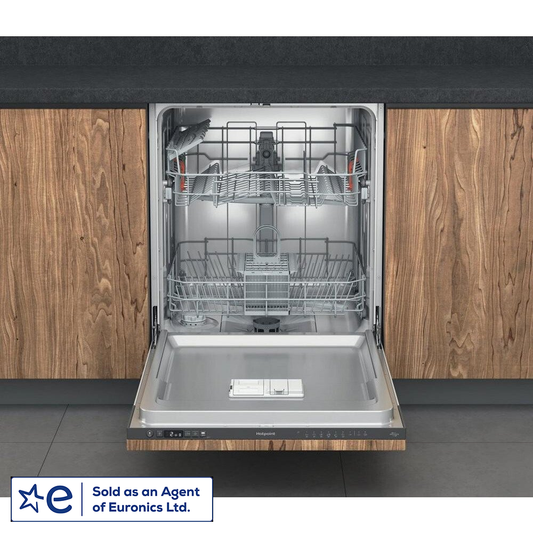 Hotpoint H2IHKD526UK 14 Place Full Size Built In Dishwasher