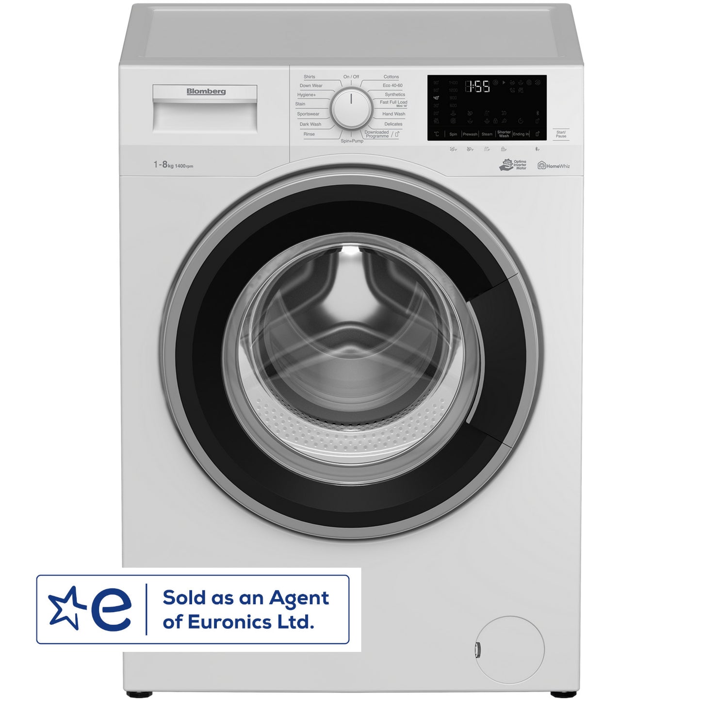 Blomberg LWF184610W 8kg 1400 spin washing machine