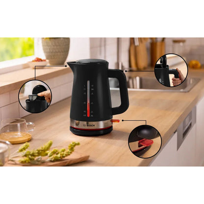 Bosch TWK4M223GB Black 1.7 Litre MyMoment Kettle