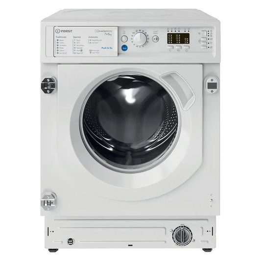 Indesit BIWDIL75145UK 7kg / 5kg 1400 Spin Built In Washer Dryer