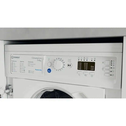 Indesit BIWDIL75145UK 7kg / 5kg 1400 Spin Built In Washer Dryer
