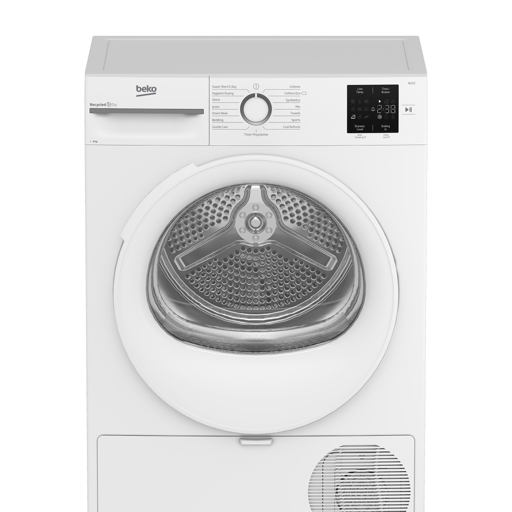 Beko BMN3T3823W 8kg Heat Pump Tumble Dryer